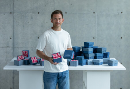 NB denim box